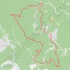 Mont Brion par Sainte-Croix-de-Caderle GPS track, route, trail