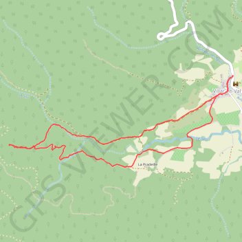 Villar en Val GPS track, route, trail