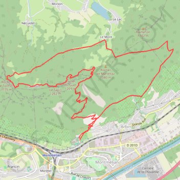 La-savoyarde V3 GPS track, route, trail