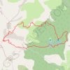 Col de Chante Perdrix GPS track, route, trail