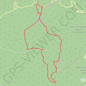 Col de la Chipotte GPS track, route, trail
