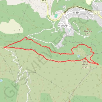 BAOU TRAOUQUA MIMET GPS track, route, trail