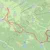 Lac d'Aude Mont Llaret GPS track, route, trail