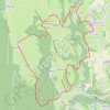 Tour Thibaut GPS track, route, trail