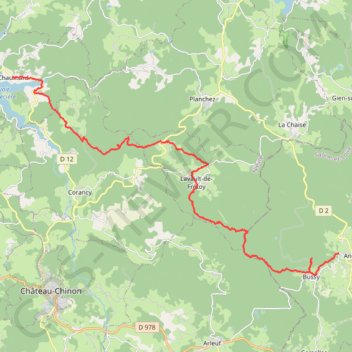 MORVAN jour 3 GPS track, route, trail
