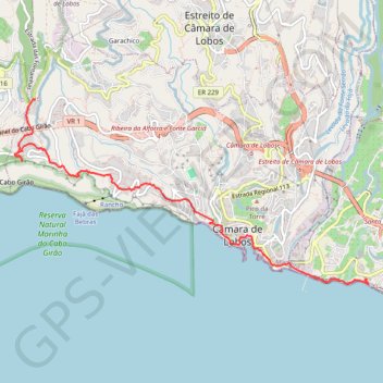 Madère - Cabo Girao GPS track, route, trail