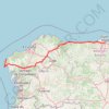 Camino Del Norte et Camino Portugais par la cÃ´te GPS track, route, trail