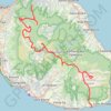 Traversée de l'Île de la Réunion GPS track, route, trail
