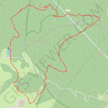 SIOU BLANC GPS track, route, trail