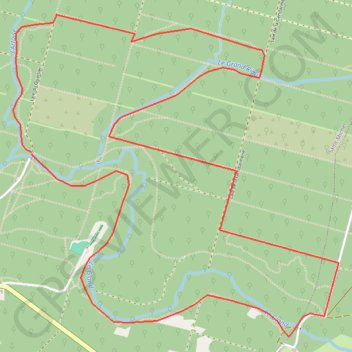 Forêt de Saint-Michel GPS track, route, trail