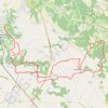 Mouthiers sur Boeme 36 kms GPS track, route, trail