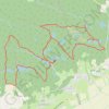 La forêt de Bonnevaux GPS track, route, trail