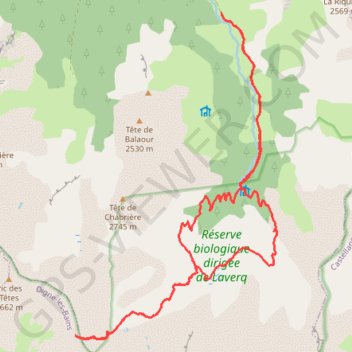 Laverq-Eaux Tortes GPS track, route, trail