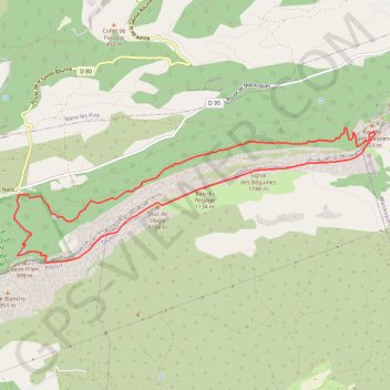 Le Saint Pilon Sainte Baume GPS track, route, trail