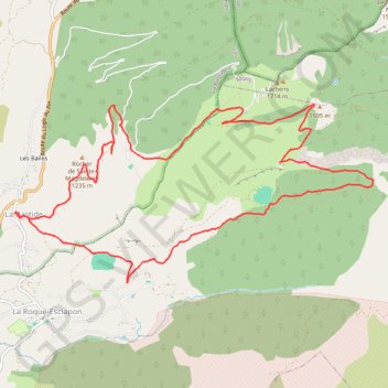 Randonnée du 14/10/2022 à 09:23 GPS track, route, trail