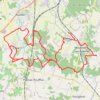 VTT Claix Gersac Mouthiers Meulières GPS track, route, trail