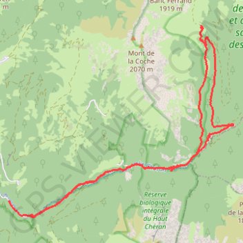 Orgeval en Raquettes GPS track, route, trail