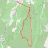 Colombier boussargues GPS track, route, trail