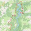 Lac de grangent GPS track, route, trail