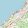 Sentier du littoral Basque St-Jean-De-Luz &lt;-&gt; Bidart GPS track, route, trail