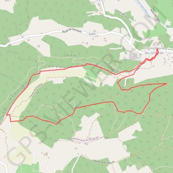 Chantemerle-Lès-Grignan GPS track, route, trail