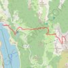 Montée de la Tournette depuis le Lac d'Annecy GPS track, route, trail