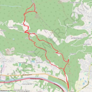 Rocca Sella (Val Susa Bassa) GPS track, route, trail