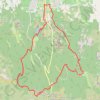 LE ROCHER DES DEUX TROUS SAINT REMY DE PROVENCE GPS track, route, trail