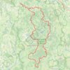 Le tour du Morvan GPS track, route, trail