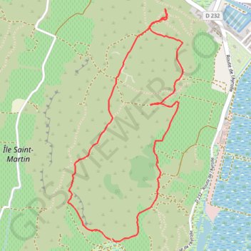Le Belvédère de Gruissan GPS track, route, trail
