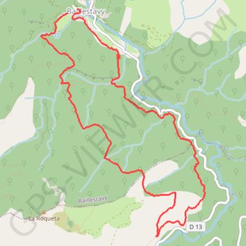 Baillestavy GPS track, route, trail