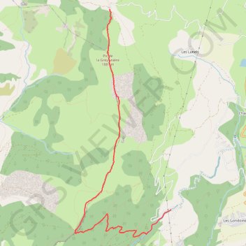 Brèche de Charance - Col de Gleize GPS track, route, trail