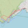 Cassis calanque de Port Miou, calanque d'en Vau GPS track, route, trail