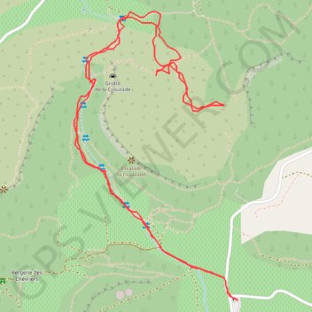 La Crouzade GPS track, route, trail