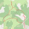 Rando valdeblore, vacherie de rimplas GPS track, route, trail