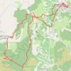Les crêtes d'Alba la Romaine GPS track, route, trail