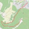Sancy - Descente de la Bonsière - Secteur La Bourboule GPS track, route, trail