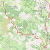 Tour de l'Aubrac - 08 - Termes - Aumont Aubrac GPS track, route, trail