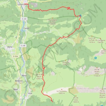 Fichier GPX TVO Etape 4 GPS track, route, trail
