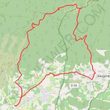 Lourmarin GPS track, route, trail