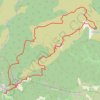 Le circuit du marbre à Caunes-Minervois GPS track, route, trail