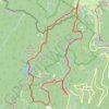 Le Ballon d'Alsace par le Saut de la Truite GPS track, route, trail