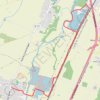 De Saint-Hilaire aux lacs de Muret GPS track, route, trail
