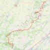 Le GR86 de Sainte-Foy-de-Peyrolières à Aurignac GPS track, route, trail