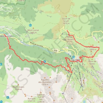 Fichier GPX TVO Etape 6 GPS track, route, trail