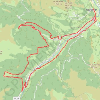 24 sept. 2023 GPS track, route, trail