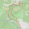 Les Gorges de la Siagne GPS track, route, trail