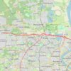 Piste cyclable Bordeaux - Lacanau GPS track, route, trail