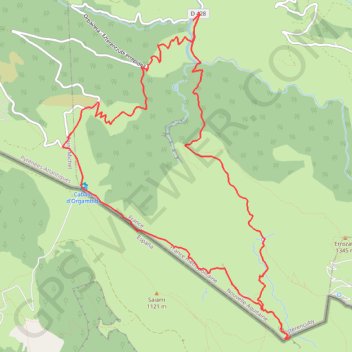 VUvXF GPS track, route, trail
