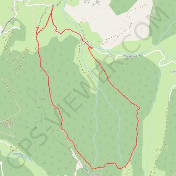 Marche Saint Genis GPS track, route, trail